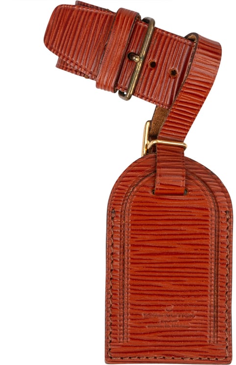 Louis Vuitton Louis Vuitton Leather Luggage Tags