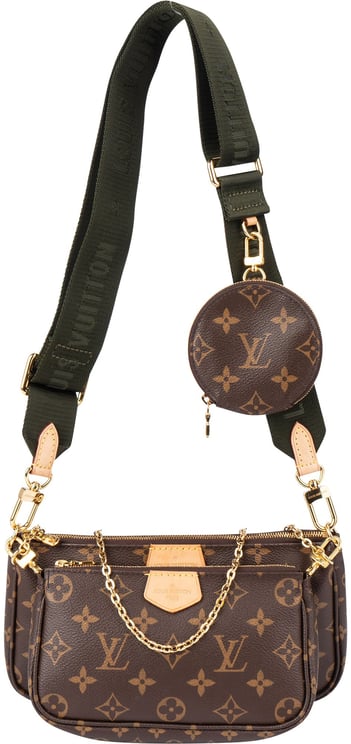 Louis Vuitton Louis Vuitton Canvas Monogram Multi Pochette Crossbody Bag