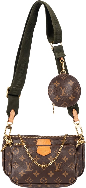Louis Vuitton Louis Vuitton Canvas Monogram Multi Pochette Crossbody Bag M44813