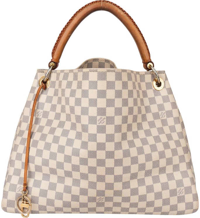 Louis Vuitton Louis Vuitton Damier Azur Monogram Artsy MM Handbag