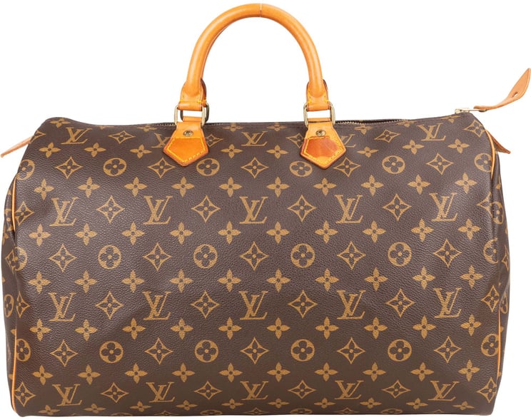Louis Vuitton Louis Vuitton Canvas Monogram Speedy 40 Handbag