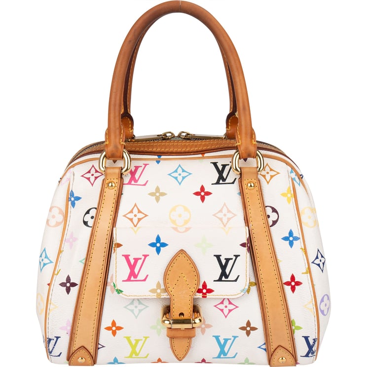 Louis Vuitton Louis Vuitton Monogram Murakami Multicolor Priscilla Handbag