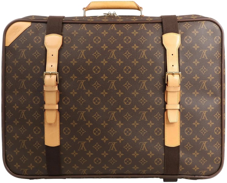 Louis Vuitton Louis Vuitton Satellite 60 Monogram Canvas Travel Bag in Brown