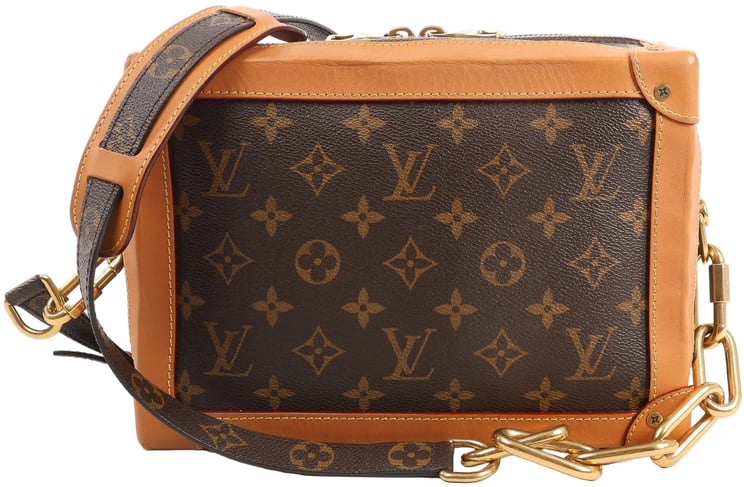 Louis Vuitton Louis Vuitton Soft Trunk Monogram Canvas Crossbody Bag in Brown M44660