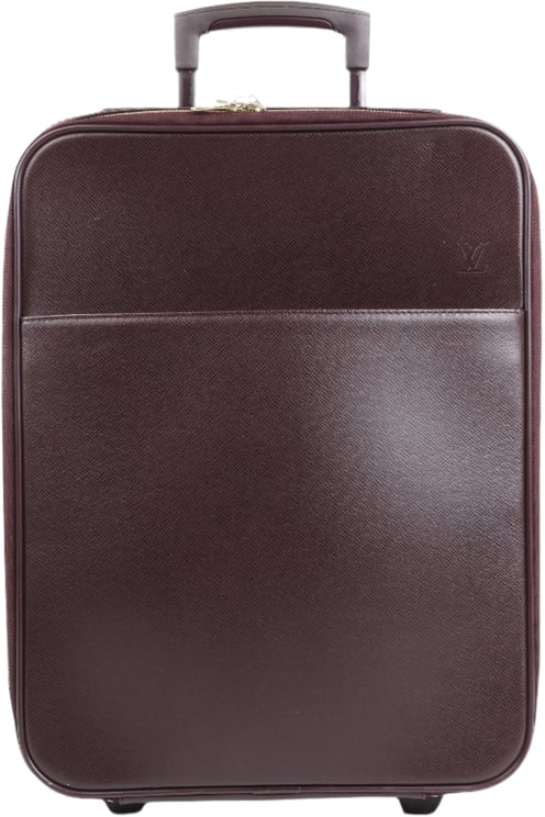 Louis Vuitton Louis Vuitton Taiga Leather Pegase 45 Travel Bag in Brown M23314