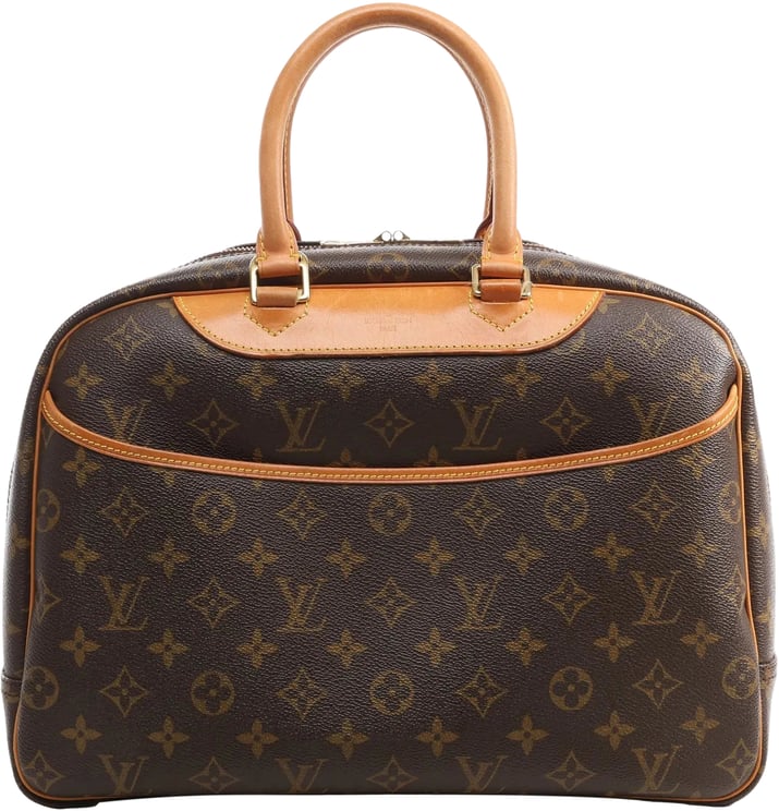Louis Vuitton Louis Vuitton Deauville Monogram Canvas Handbag in Brown M47270