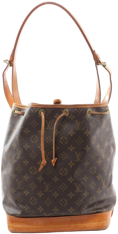 Louis Vuitton Louis Vuitton Noe Monogram Canvas Shoulder Bag in Brown M42224