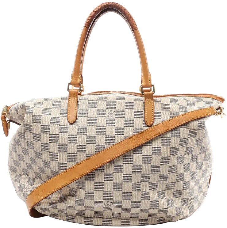 Louis Vuitton Louis Vuitton Riviera MM Damier Azur 2Way Shoulder Bag in Beige N48252