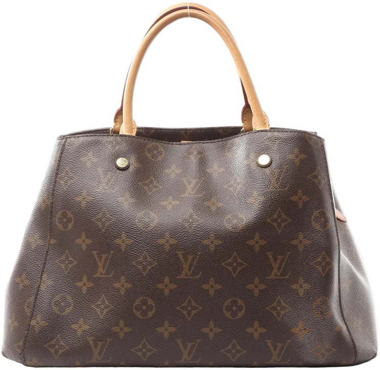 Louis Vuitton Louis Vuitton Montaigne MM Monogram Canvas Handbag in Brown M41056