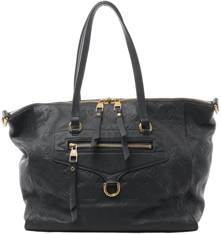 Louis Vuitton Louis Vuitton Lumineuse PM Monogram Empreinte Shoulder Bag in Navy Blue M93410