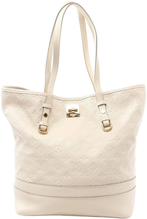 Louis Vuitton Louis Vuitton Citadin PM Monogram Empreinte Shoulder Bag in Beige M40554