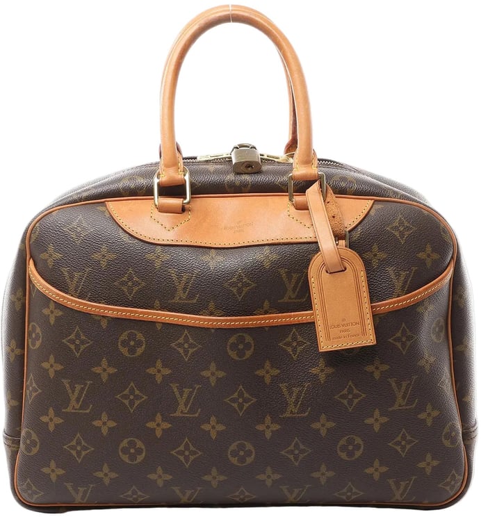 Louis Vuitton Louis Vuitton Deauville Monogram Canvas Handbag in Brown M47270