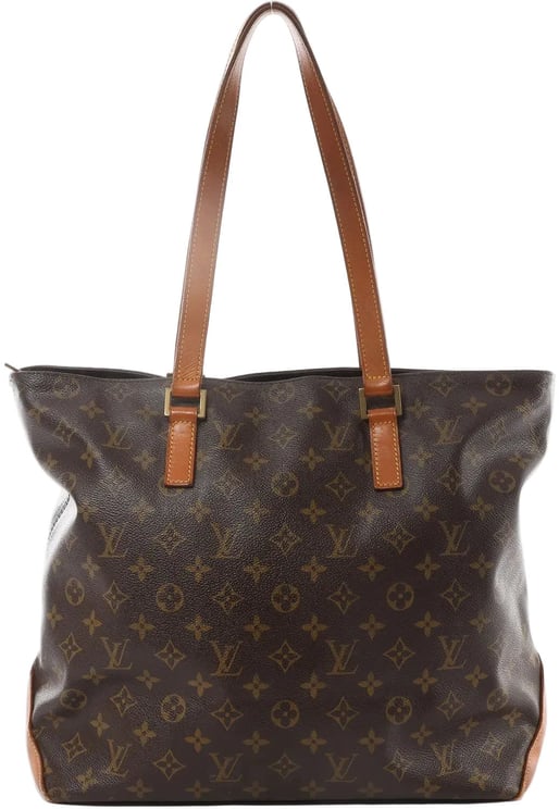 Louis Vuitton Louis Vuitton Cabas Mezzo Monogram Shoulder Bag in Brown M51151