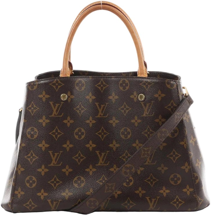Louis Vuitton Louis Vuitton Montaigne MM Monogram Canvas 2Way Handbag in Brown M41056