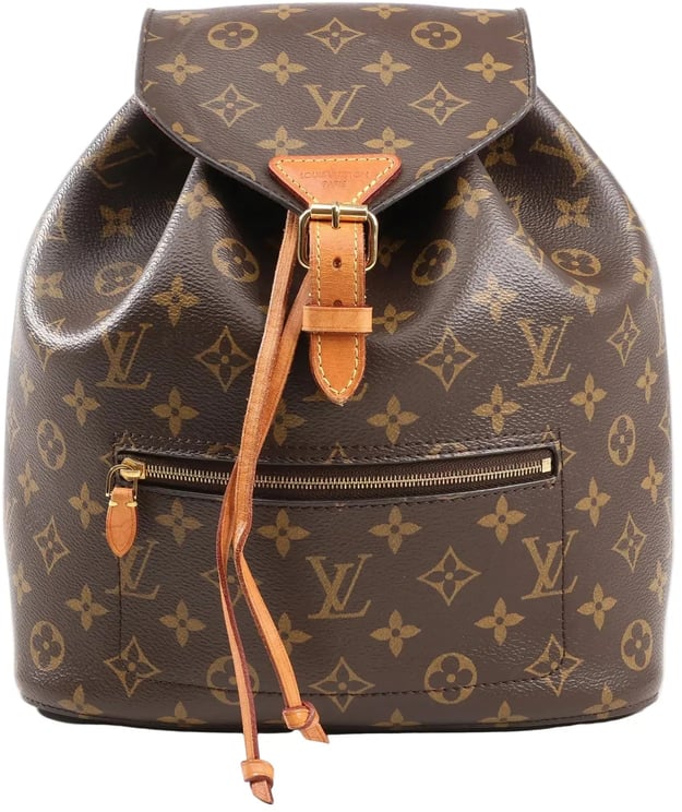 Louis Vuitton Louis Vuitton Monogram Canvas Monsley Backpack in Brown M43431