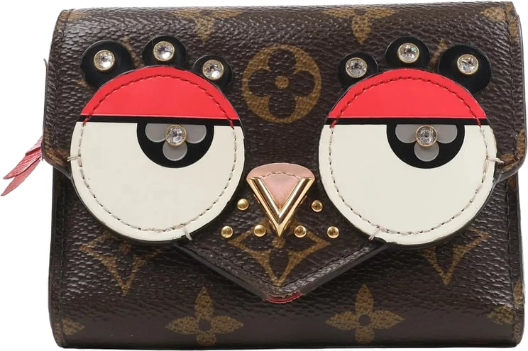 Louis Vuitton Louis Vuitton Monogram Portefeuille Victorine Lovely Bird in Red M67244