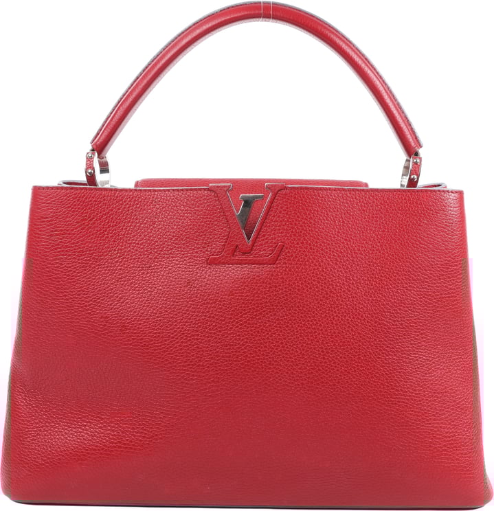 Louis Vuitton Louis Vuitton Parnassea Capucines GM Handbag in Red M48871