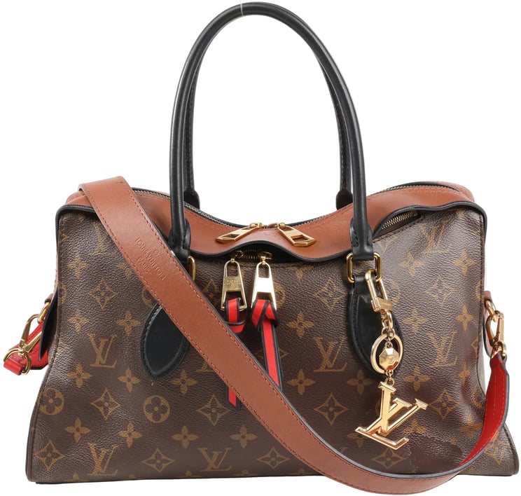 Louis Vuitton Louis Vuitton Monogram Tuileries 2Way Handbag in Brown M41456