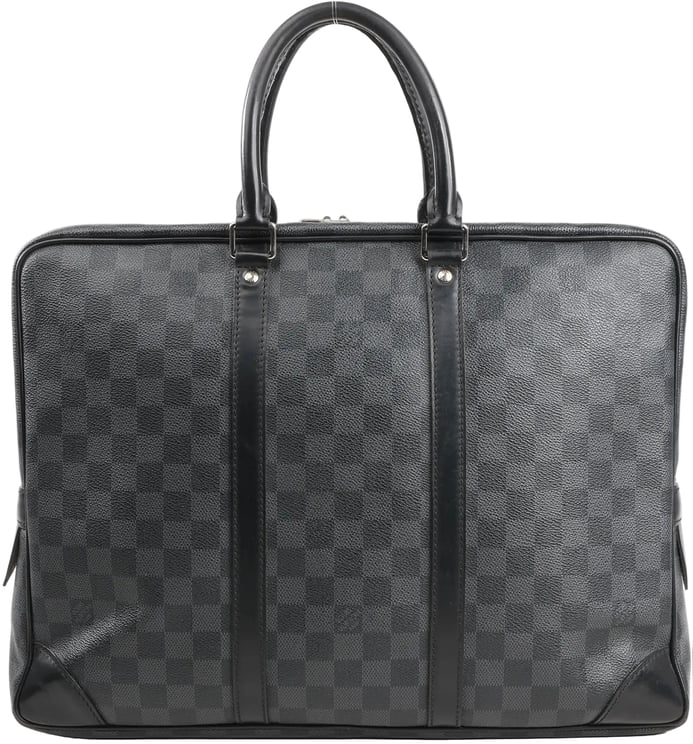 Louis Vuitton Louis Vuitton Porte Documents Voyages Damier Graphite Handbag in Dark Gray N41125