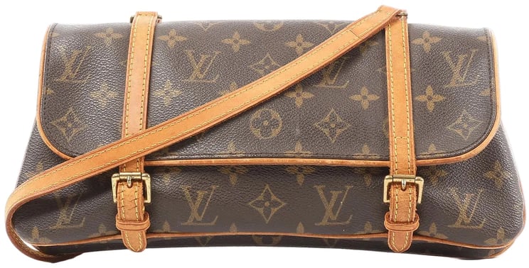 Louis Vuitton Louis Vuitton Marelle Monogram Canvas Crossbody Bag in Brown M51157