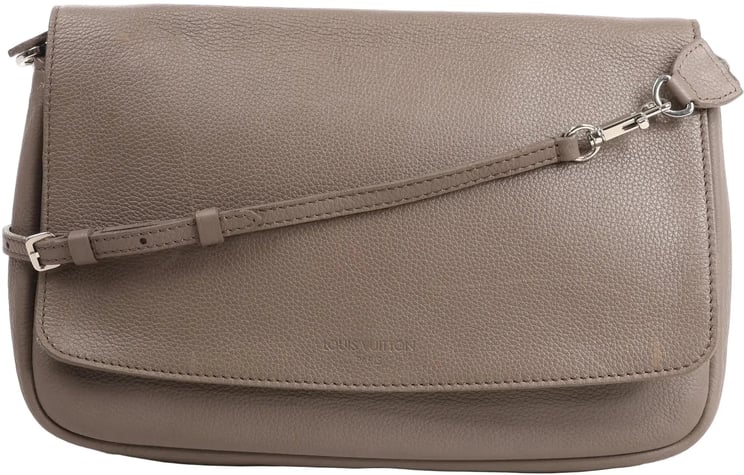 Louis Vuitton Louis Vuitton Essentiel Taurillon Clemence Crossbody Bag in Gray M94446