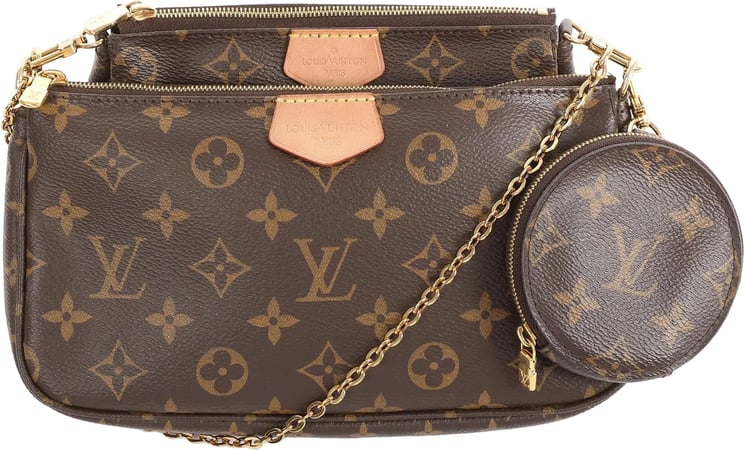 Louis Vuitton Louis Vuitton Multi Pochette Accessoires Monogram Canvas Handbag in Brown