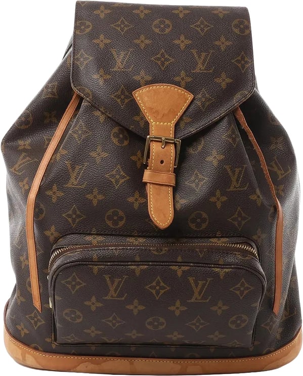 Louis Vuitton Louis Vuitton Montsouris GM Monogram Canvas Vintage Backpack in Brown M51135