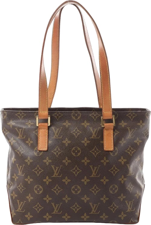 Louis Vuitton Louis Vuitton Cabas Piano Monogram Canvas Shoulder Bag in Brown M51148