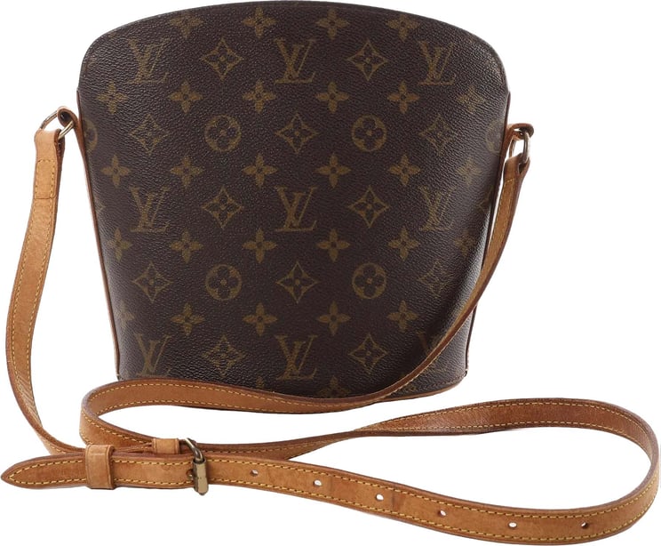 Louis Vuitton Louis Vuitton Drouot Monogram Canvas Crossbody Bag in Brown M51290