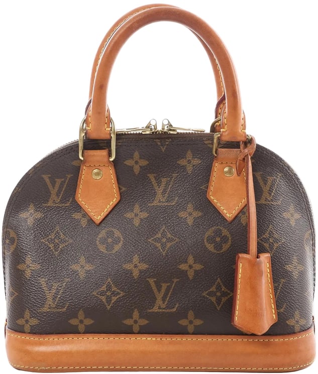Louis Vuitton Louis Vuitton Alma BB Monogram Canvas 2Way Handbag in Brown M53152