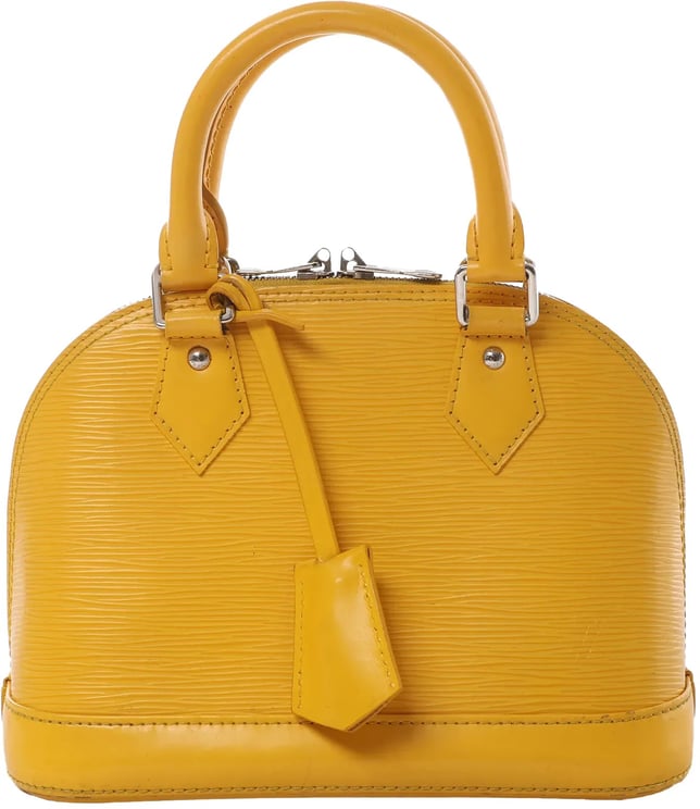 Louis Vuitton Louis Vuitton Alma BB Epi Leather 2Way Handbag in Yellow M40866