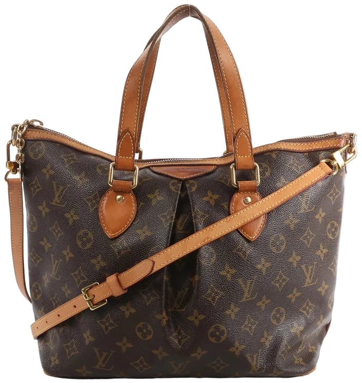 Louis Vuitton Louis Vuitton Palermo PM Monogram 2Way Handbag in Brown M40145
