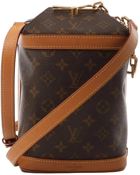 Louis Vuitton Louis Vuitton Milk Box Monogram Canvas Crossbody Bag in Brown M44877