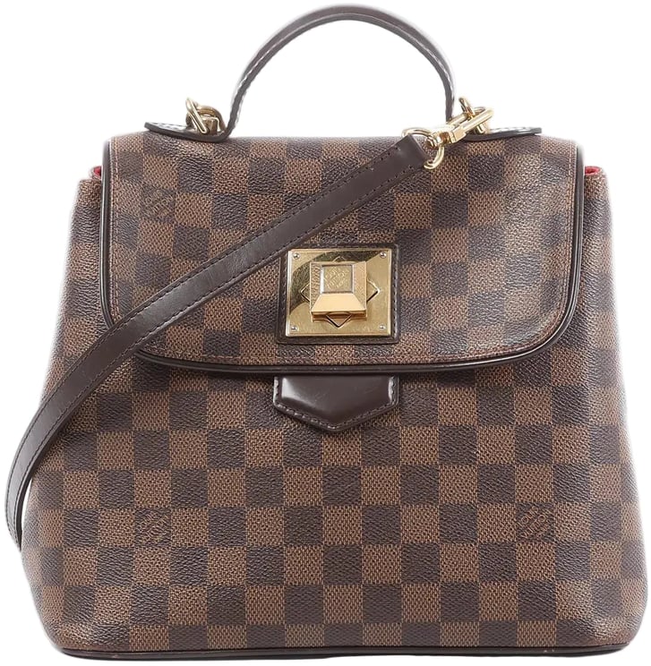 Louis Vuitton Louis Vuitton Bergamo PM Damier Ebene 2Way Handbag in Brown N41167