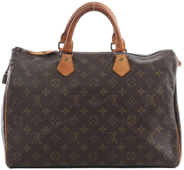 Louis Vuitton Louis Vuitton Speedy 35 Monogram Canvas Handbag in Brown M41524