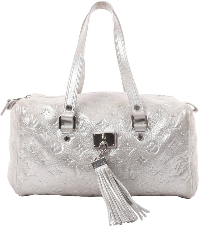 Louis Vuitton Louis Vuitton Comete Limited Edition Monogram Shoulder Bag in Shimmer Silver