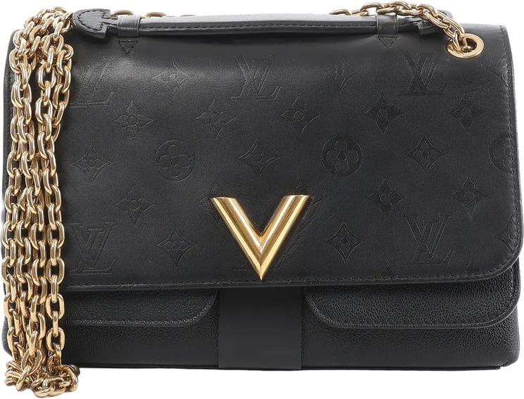 Louis Vuitton Louis Vuitton Very Monogram Shadow Crossbody Bag in Black M42899