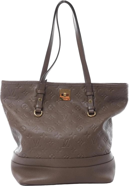 Louis Vuitton Louis Vuitton Citadin PM Monogram Empreinte Shoulder Bag in Brown M40516