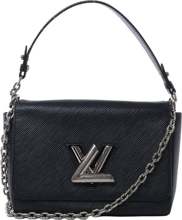 Louis Vuitton Louis Vuitton Twist MM Epi Leather Crossbody Bag in Black M50282