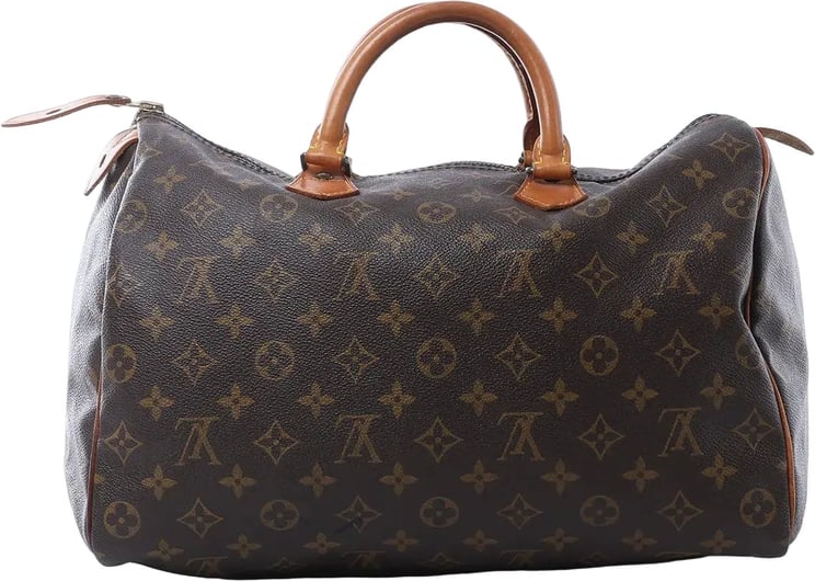 Louis Vuitton Louis Vuitton Speedy 35 Monogram Canvas Handbag in Brown M41524