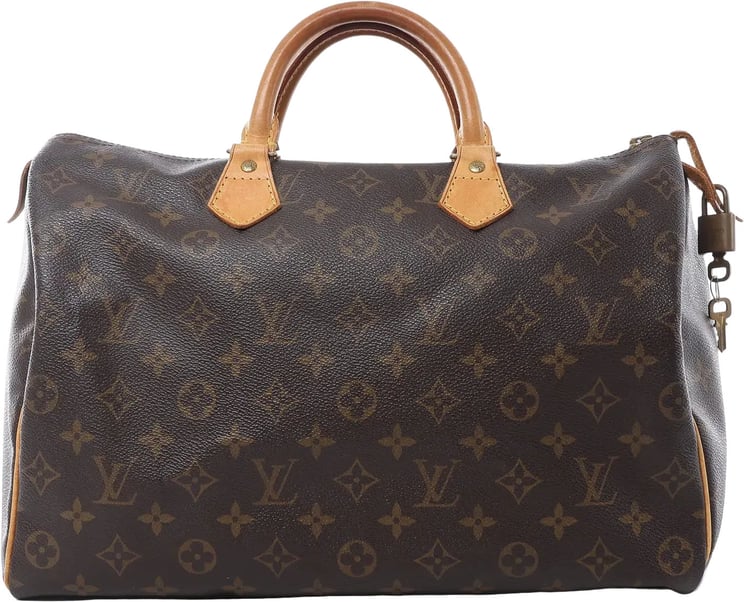 Louis Vuitton Louis Vuitton Speedy 35 Monogram Canvas Handbag in Brown M41524