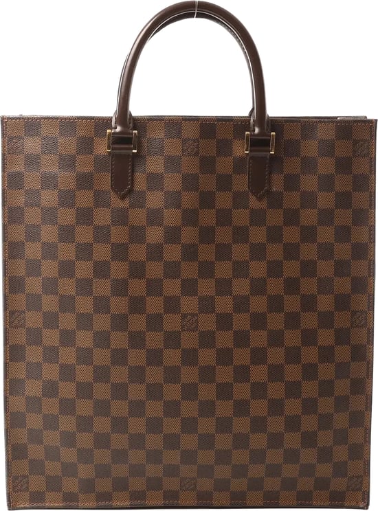 Louis Vuitton Louis Vuitton Sac Plat Damier Ebene Handbag in Brown N51140
