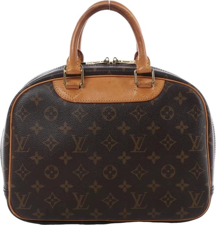 Louis Vuitton Louis Vuitton Trouville Monogram Canvas Handbag in Brown M42228