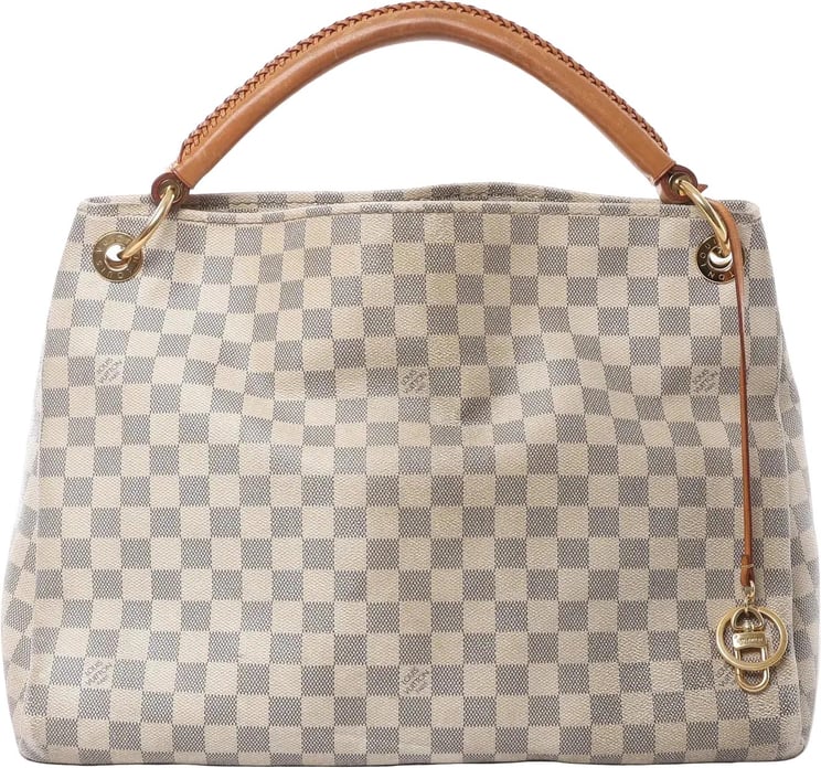 Louis Vuitton Louis Vuitton Artsy MM Damier Azur Shoulder Bag in Beige N41174