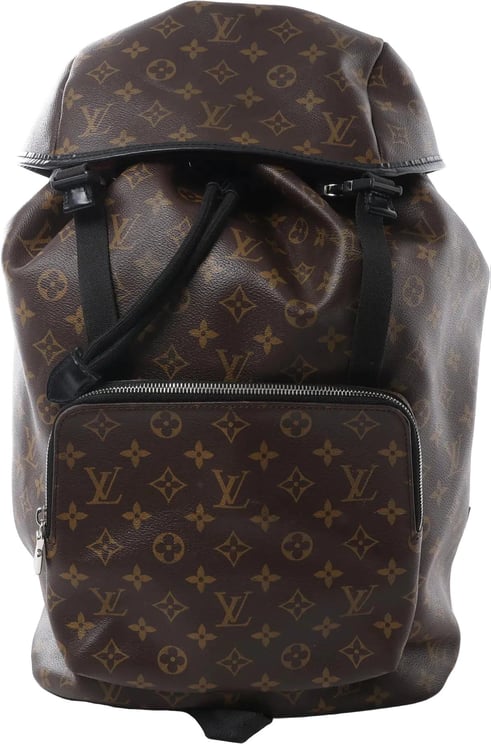 Louis Vuitton Louis Vuitton Macassar Zack Monogram Canvas Backpack in Brown M43422