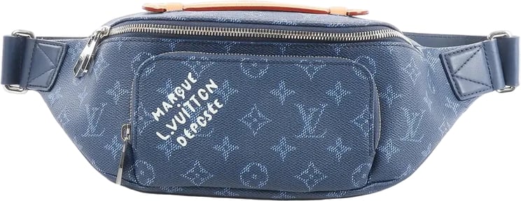 Louis Vuitton Louis Vuitton Rush Monogram Heritage Belt Bag in Blue M26821