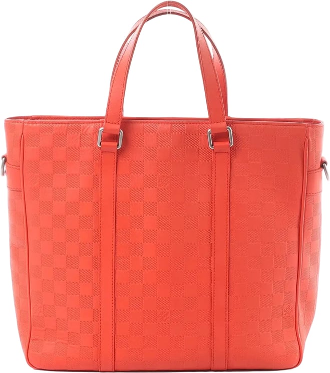Louis Vuitton Louis Vuitton Tadao PM Damier Infini Handbag in Red N41268
