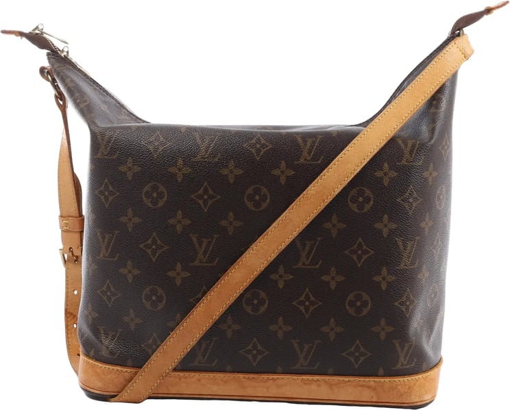 Louis Vuitton Louis Vuitton Amfar Vanity Three Monogram Canvas Shoulder Bag in Brown M47275