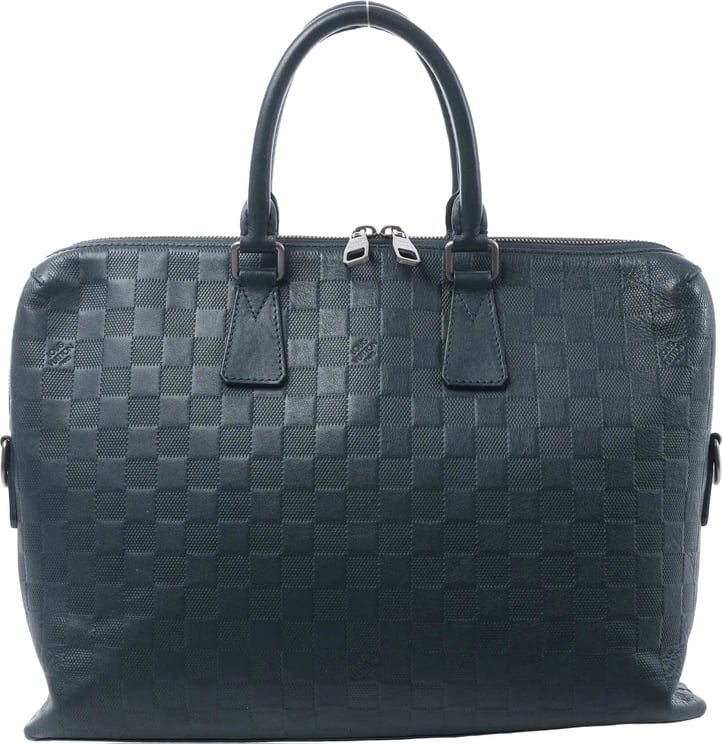 Louis Vuitton Louis Vuitton Porte-Documents Jour Damier Infini Handbag in Navy Blue N41327