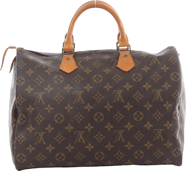 Louis Vuitton Louis Vuitton Speedy 35 Monogram Canvas Handbag in Brown M41524